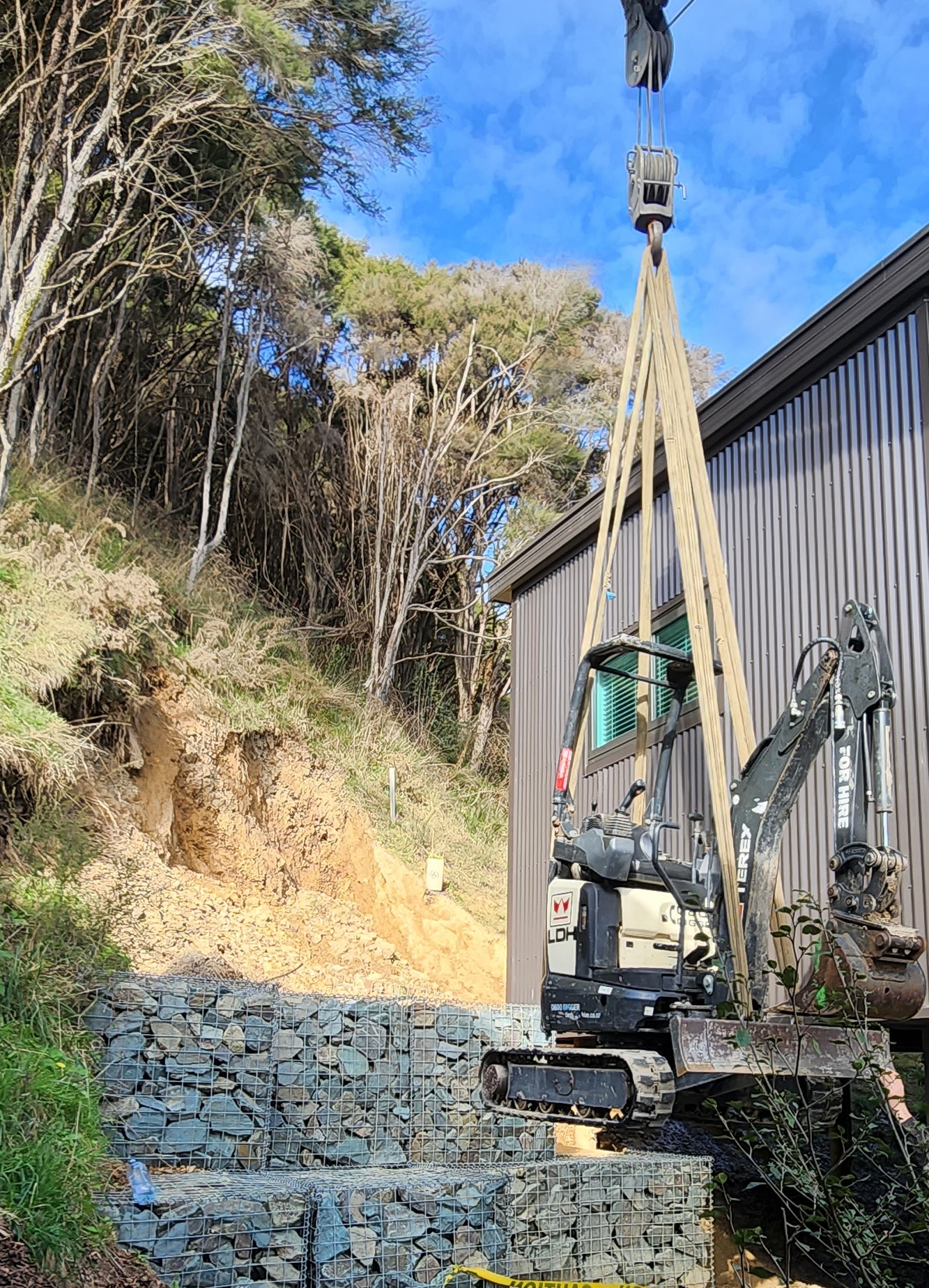Lenny Blake Digger Hire Nelson & Richmond